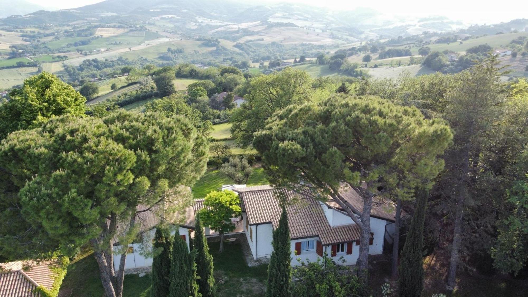 La Villa Del Nonno Montefelcino Exterior foto