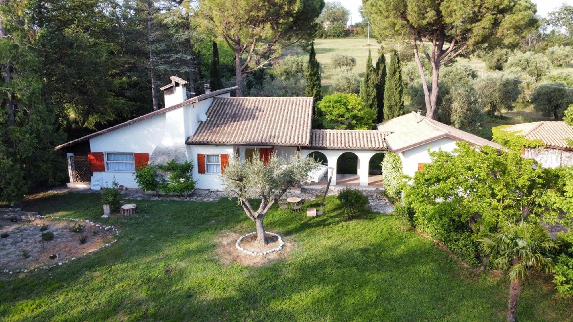La Villa Del Nonno Montefelcino Exterior foto